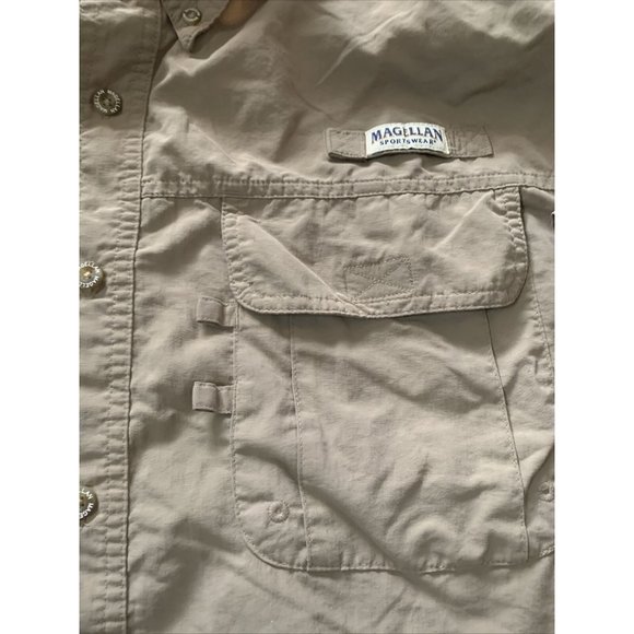Magellan Sportswear Vented Fishing Shirt Laguna Madre Long Sleeve Mens Size 2 XL - Picture 4 of 10